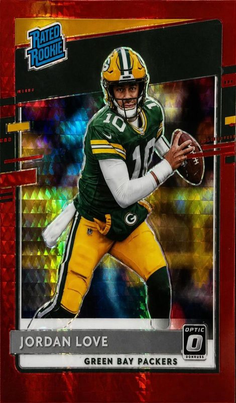 Jordan Love, 2020 Donruss Optic Football