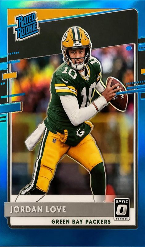 Jordan Love, 2020 Donruss Optic Football