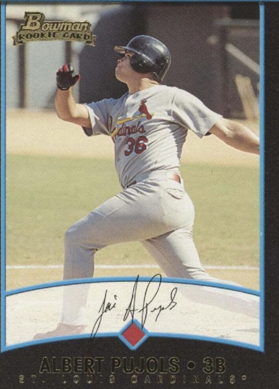 Albert Pujols, 2001 Bowman Baseball
