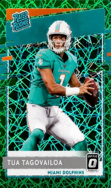 Tua Tagovailoa, 2020 Donruss Optic Football