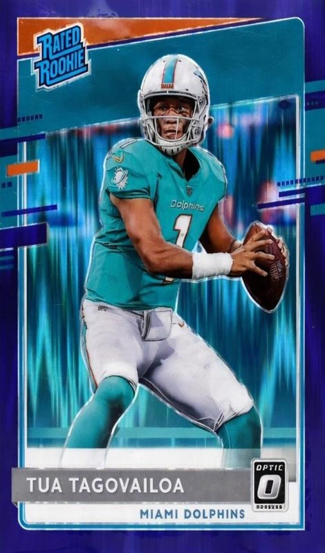 Tua Tagovailoa, 2020 Donruss Optic Football
