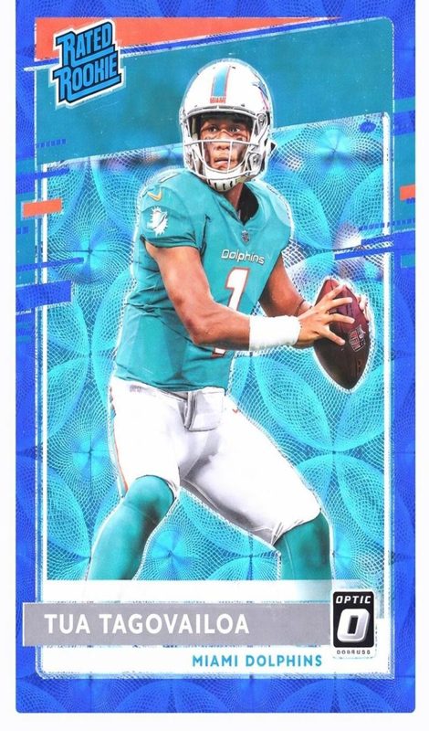 Tua Tagovailoa, 2020 Donruss Optic Football