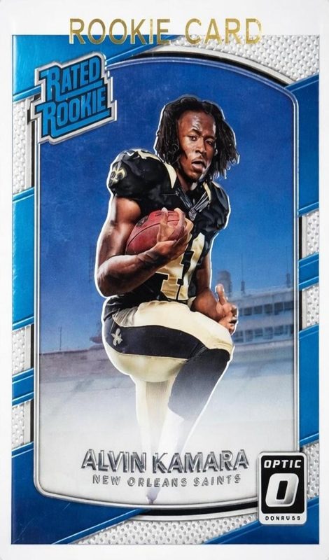 Alvin Kamara, 2017 Donruss Optic Football