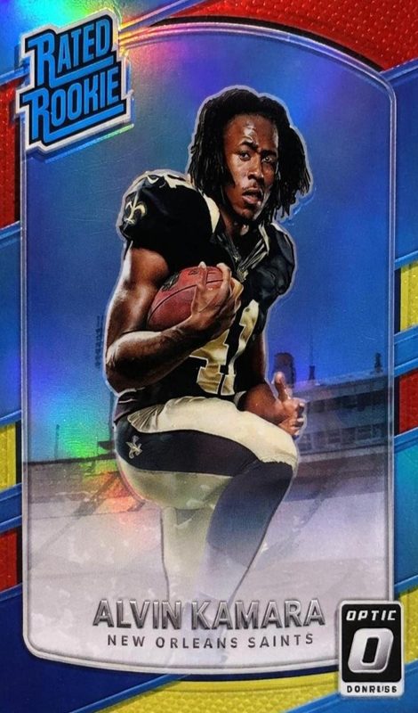 Alvin Kamara, 2017 Donruss Optic Football