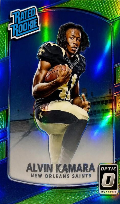 Alvin Kamara, 2017 Donruss Optic Football