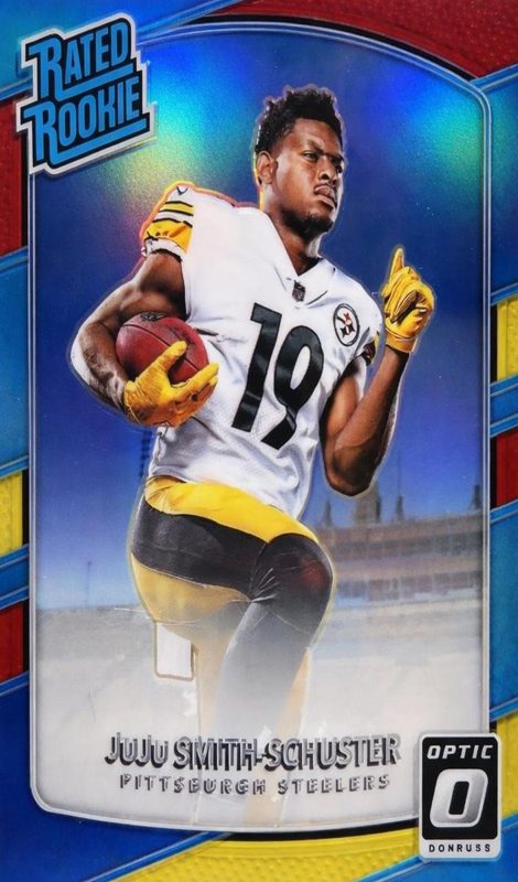JuJu Smith-Schuster, 2017 Donruss Optic Football