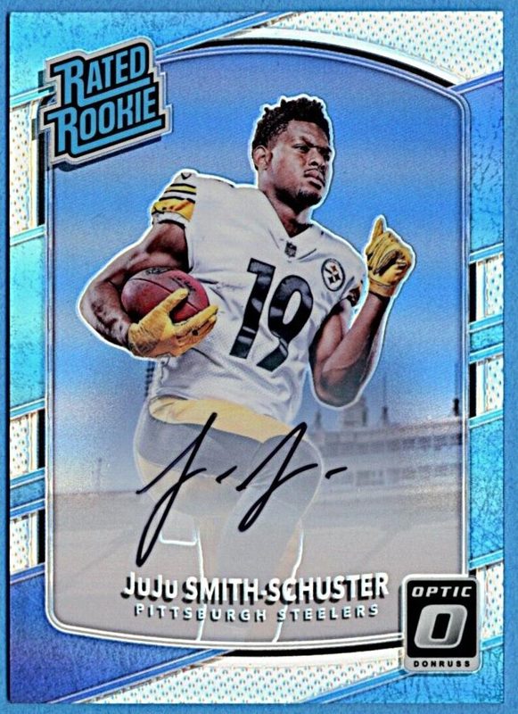 JuJu Smith-Schuster, 2017 Donruss Optic Football