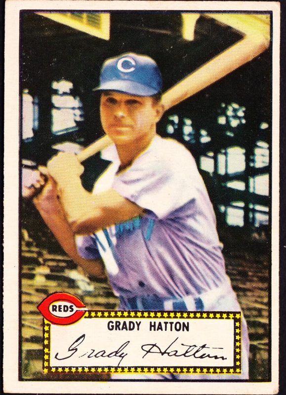 Grady Hatton, 1952 Topps Baseball