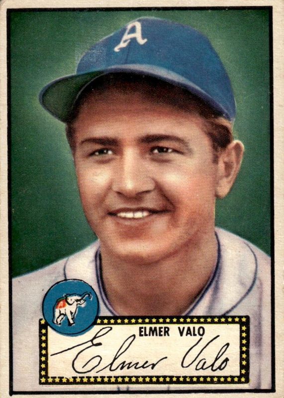 Elmer Valo, 1952 Topps Baseball