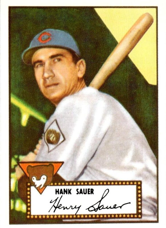 Hank Sauer, 1952 Topps Baseball