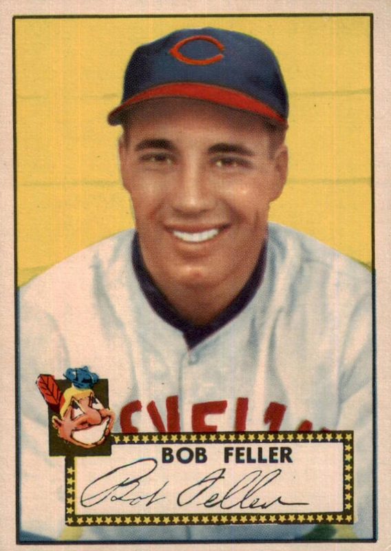 Bob Feller, 1952 Topps Baseball