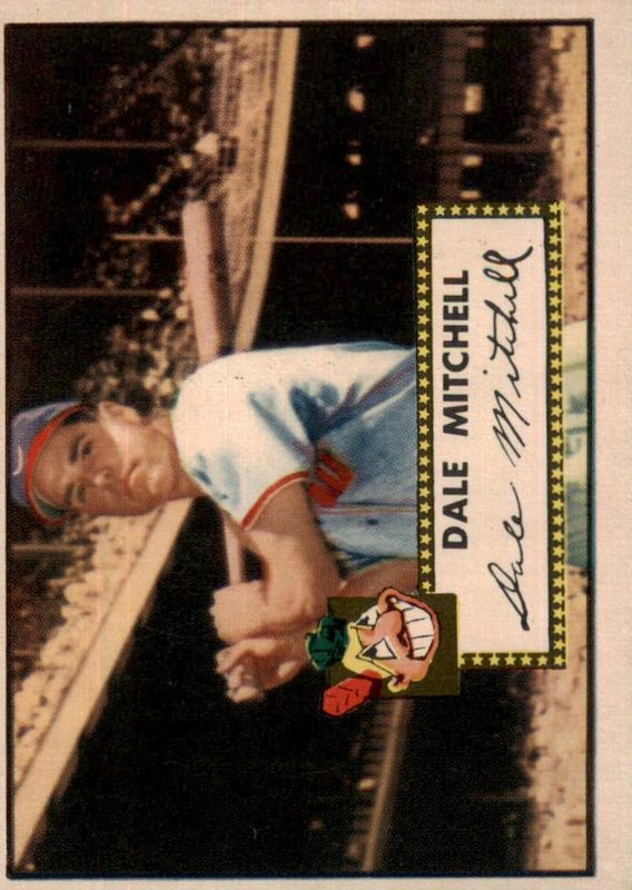 Dale Mitchell, 1952 Topps Baseball