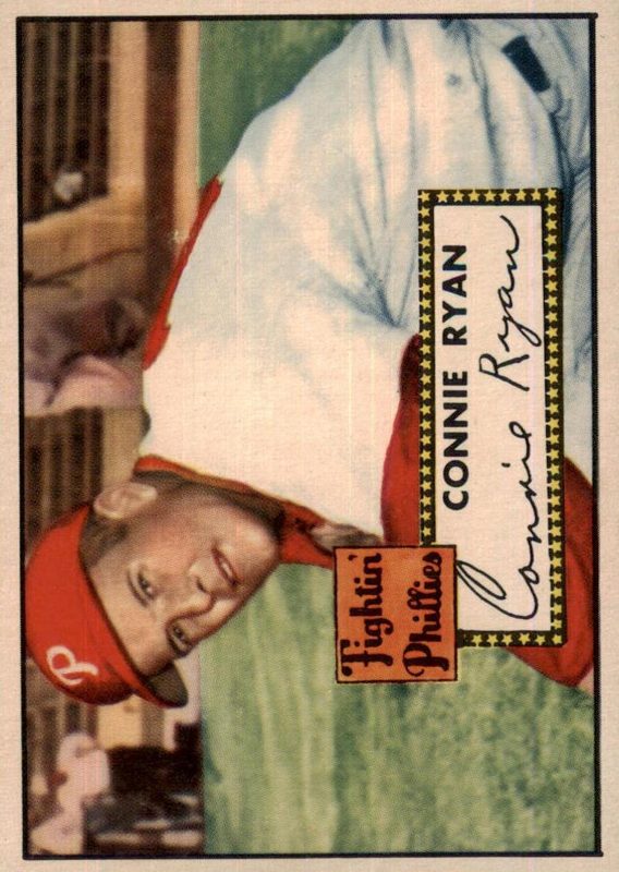 Connie Ryan, 1952 Topps Baseball