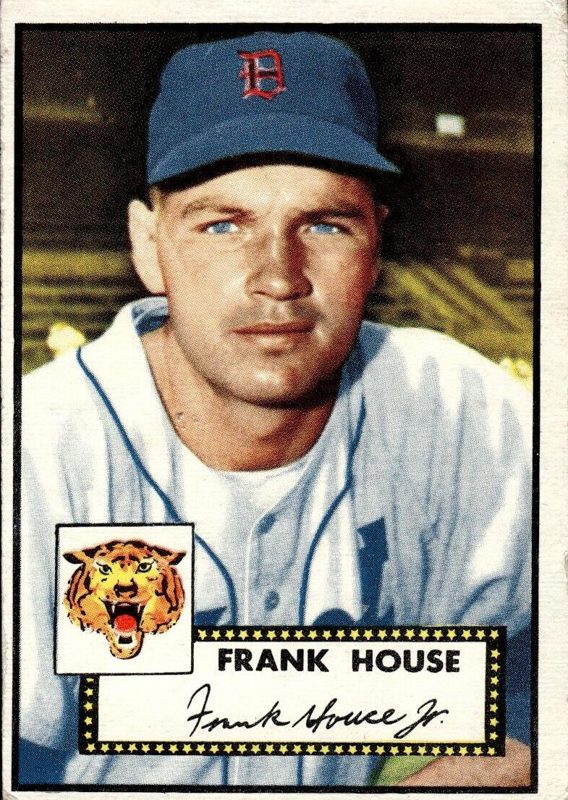 Frank House, 1952 Topps Baseball