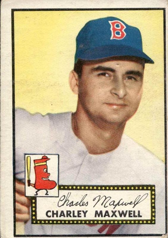 Charlie Maxwell, 1952 Topps Baseball