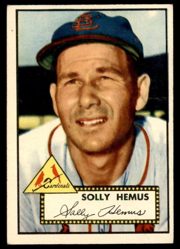 Solly Hemus, 1952 Topps Baseball