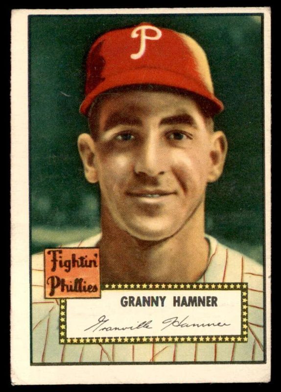 Granny Hamner, 1952 Topps Baseball