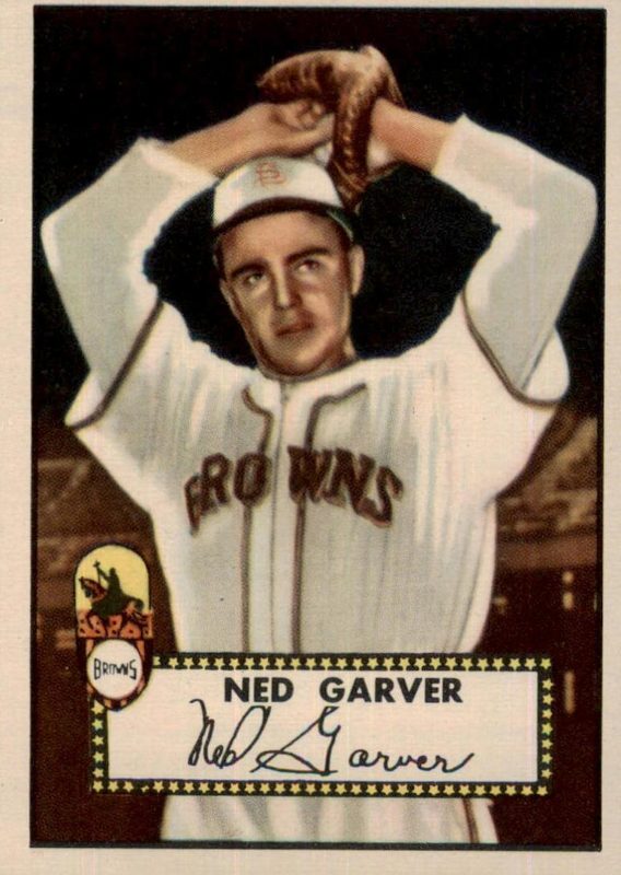 Ned Garver, 1952 Topps Baseball