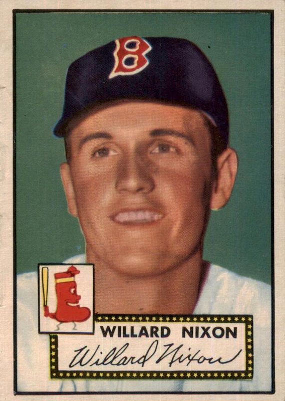 Willard Nixon, 1952 Topps Baseball