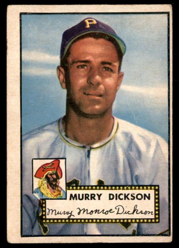 Murry Dickson, 1952 Topps Baseball