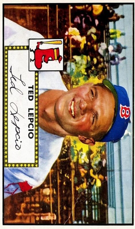 Ted Lepcio, 1952 Topps Baseball