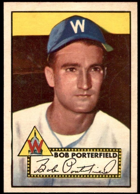 Bob Porterfield, 1952 Topps Baseball