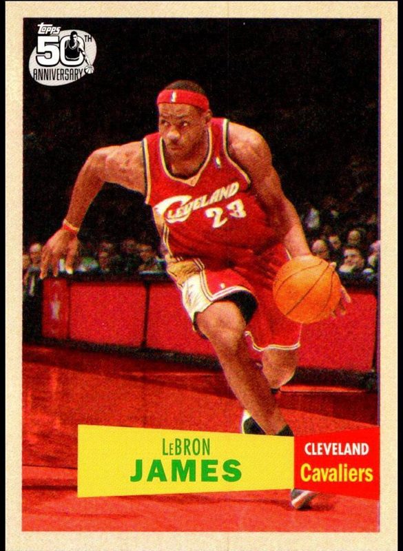 Lebron James, 2007 Topps Basketball
