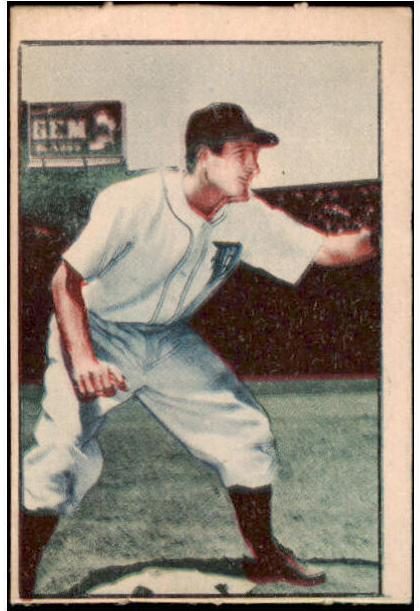 George Kell, 1952 Berk Ross Baseball