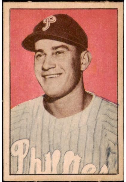 Del Ennis, 1952 Berk Ross Baseball