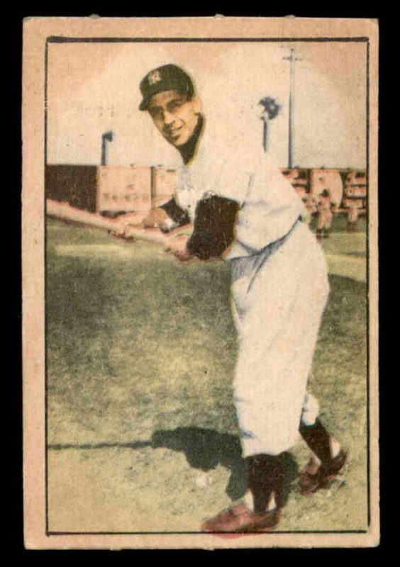 Phil Rizzuto, 1952 Berk Ross Baseball