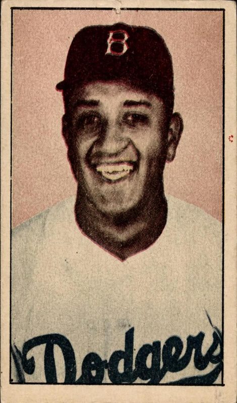 Don Newcombe, 1952 Berk Ross Baseball