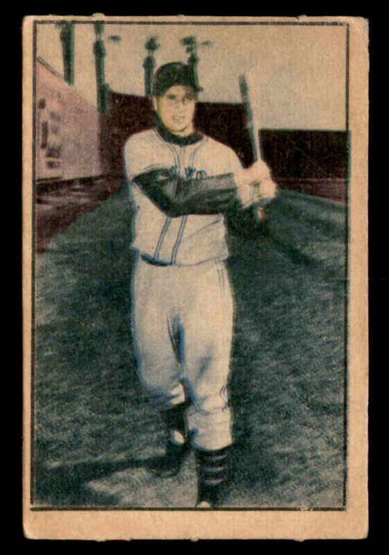 Bobby Thomson, 1952 Berk Ross Baseball