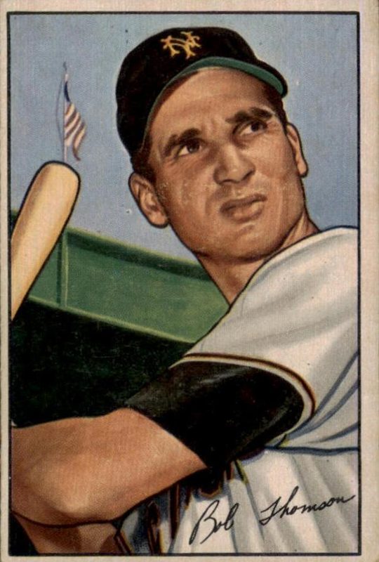 Bobby Thomson, 1952 Bowman Baseball
