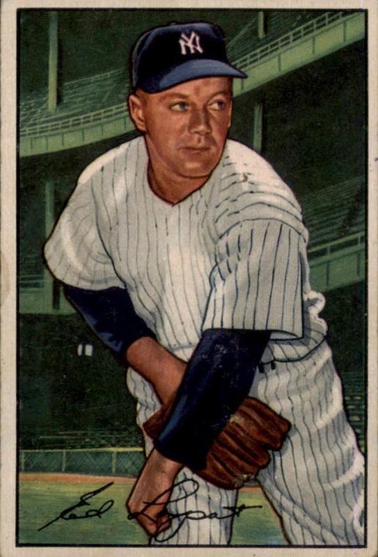 Ed Lopat, 1952 Bowman Baseball