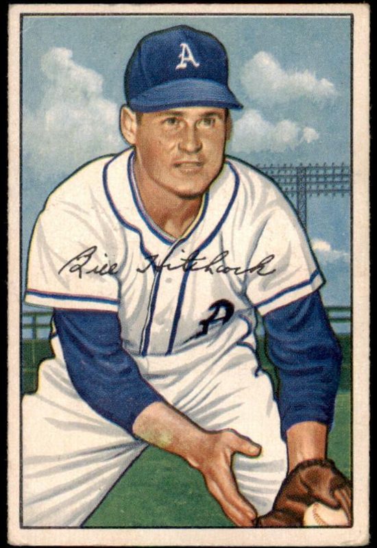 Billy Hitchcock, 1952 Bowman Baseball