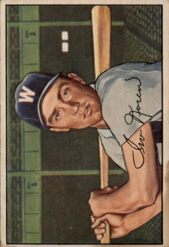 Irv Noren, 1952 Bowman Baseball