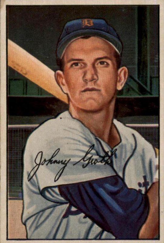 Johnny Groth, 1952 Bowman Baseball