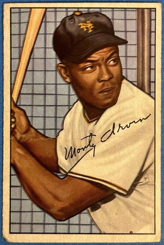 Monte Irvin, 1952 Bowman Baseball