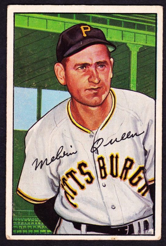 Mel Queen, 1952 Bowman Baseball