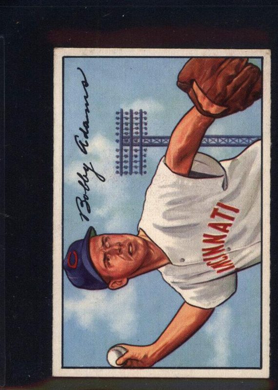 Bobby Adams, 1952 Bowman Baseball