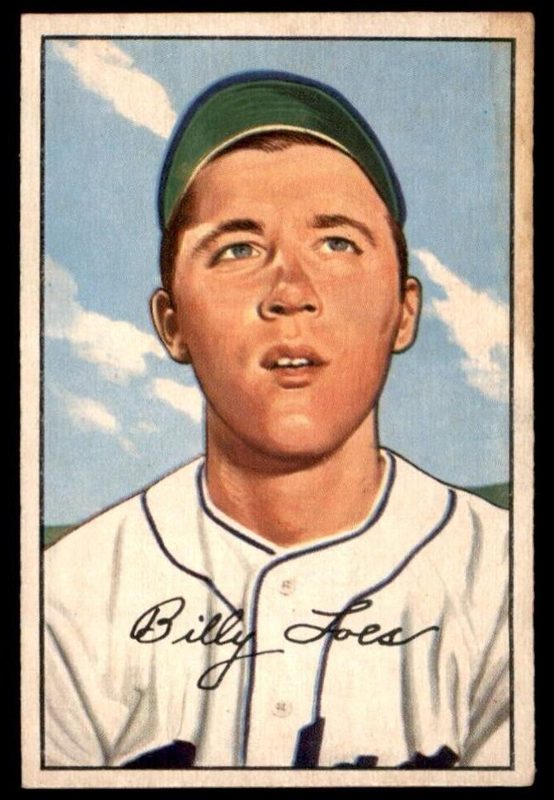Billy Loes, 1952 Bowman Baseball