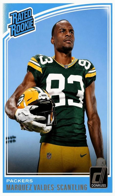 Marquez Valdes-Scantling, 2018 Panini Donruss Football