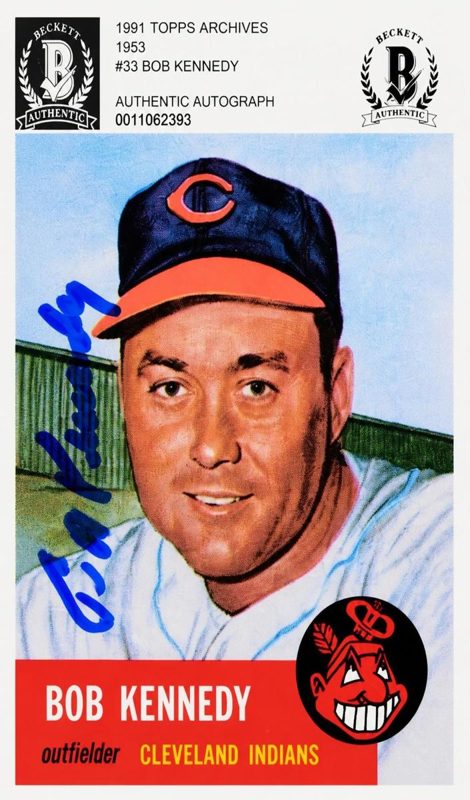 Bob Kennedy, 1953 Topps Baseball