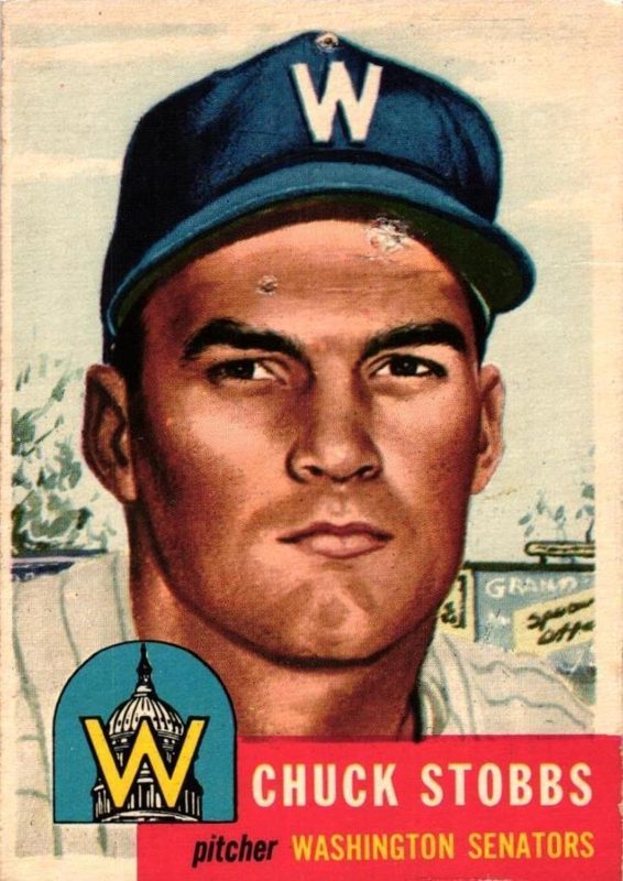 Chuck Stobbs, 1953 Topps Baseball