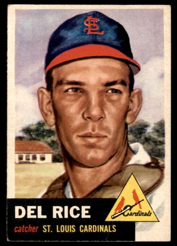 Del Rice, 1953 Topps Baseball