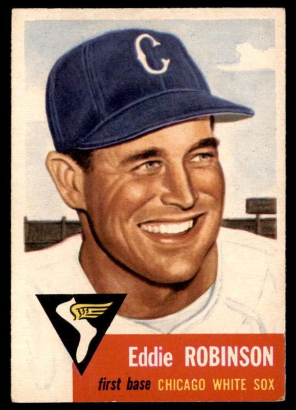 Eddie Robinson, 1953 Topps Baseball