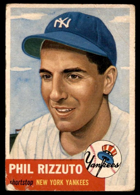 Phil Rizzuto, 1953 Topps Baseball
