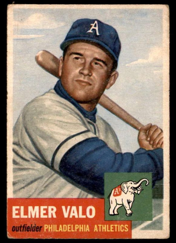 Elmer Valo, 1953 Topps Baseball
