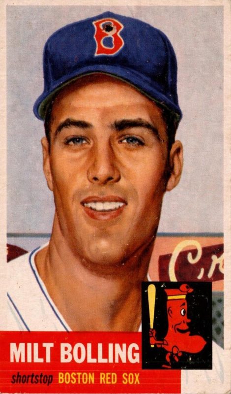 Milt Bolling, 1953 Topps Baseball