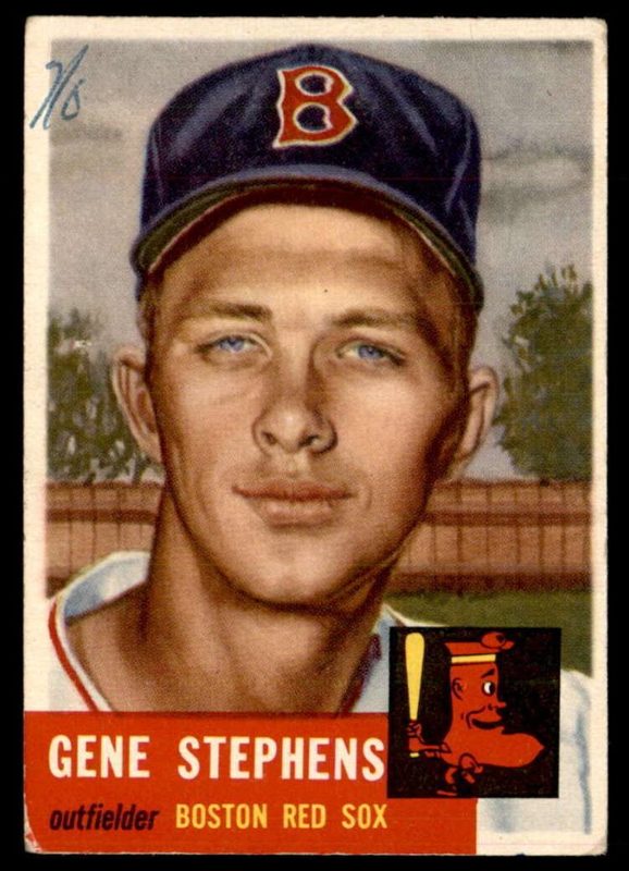 Gene Stephens, 1953 Topps Baseball